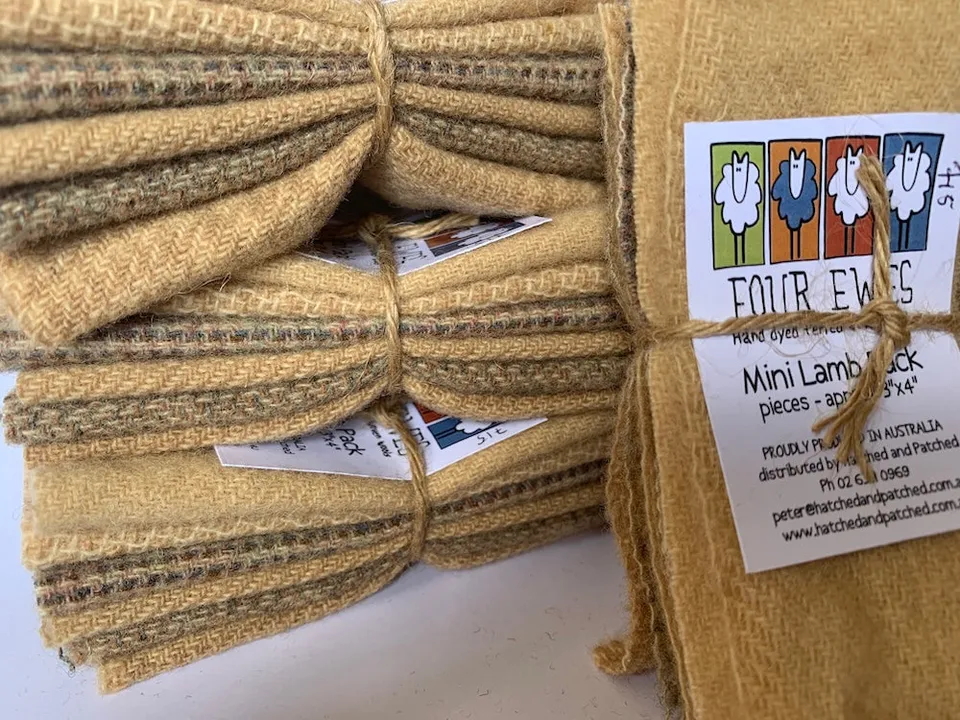 anni-downs-woven-wool-tissu-laine-tiss-e-faded-hemp-mini-pack image 1