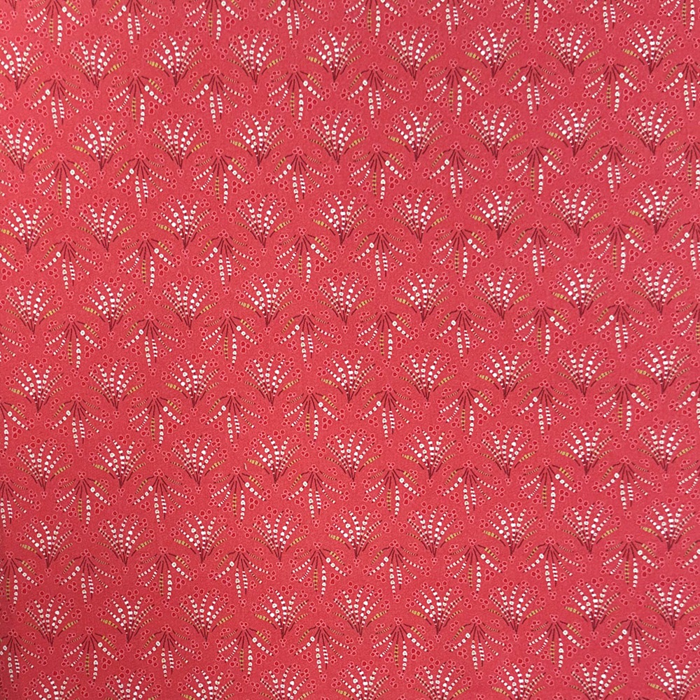 atelier-des-abcdaires-satin-coton-rosy-coquilles-rose-fonc image 1