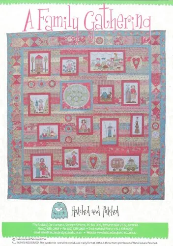 anni-downs-a-family-gathering-patron-quilt-appliqu-174x184-cm image 1