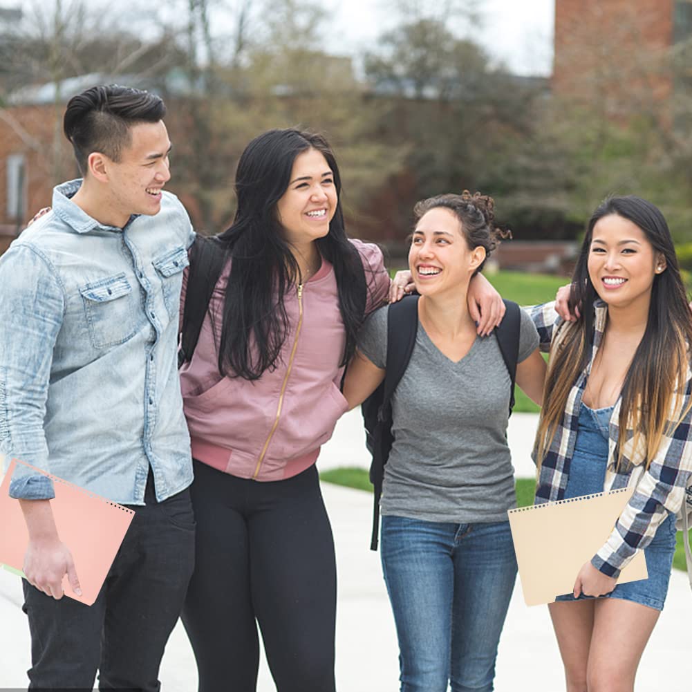ahandmaker-office-study-intercalaire-classeur-plastique-16-pcs-couleurs-claires image 5