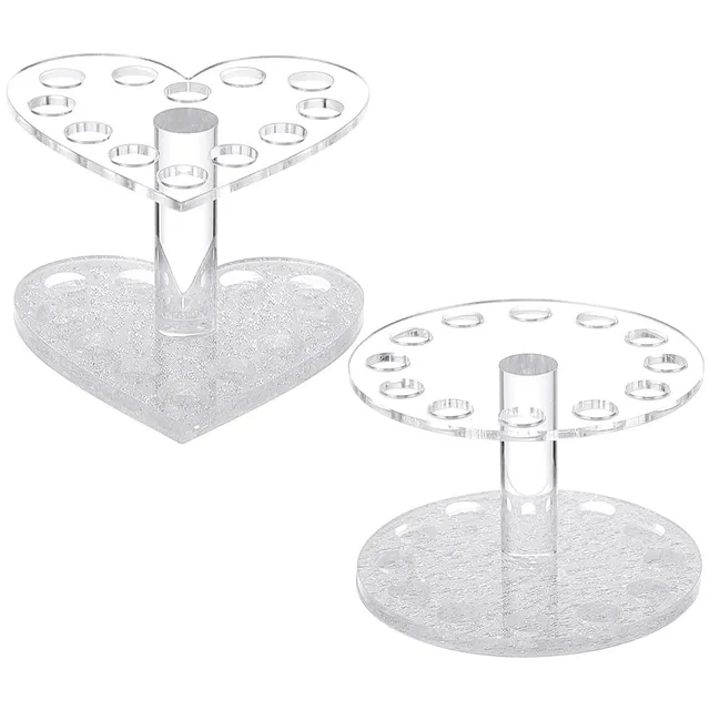 ahandmaker-support-pinceaux-12-trous-lot-2-porte-pinceaux-l-ger image 1