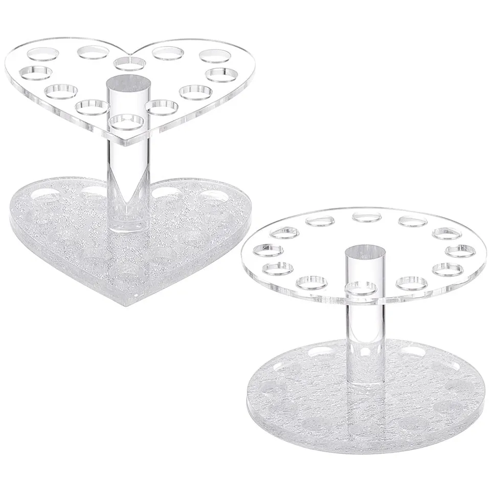ahandmaker-support-pinceaux-12-trous-lot-2-porte-pinceaux-l-ger image 1