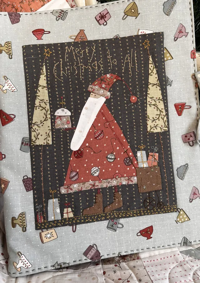 anni-downs-christmas-gatherings-patron-housse-classeur-no-l image 1