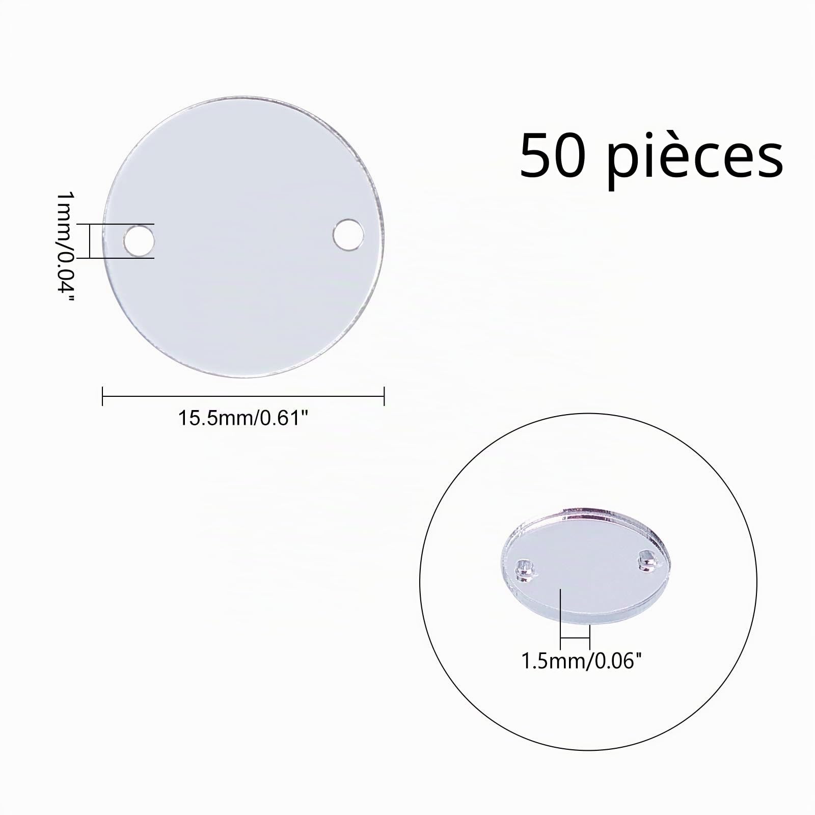 ahandmaker-button-rhinestone-50-strass-ronds-argent-coudre image 2