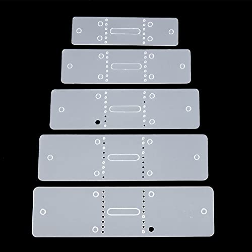 ahandmaker-gabarit-cuir-trous-ceinture-pvc-lot-5-blanc image 8