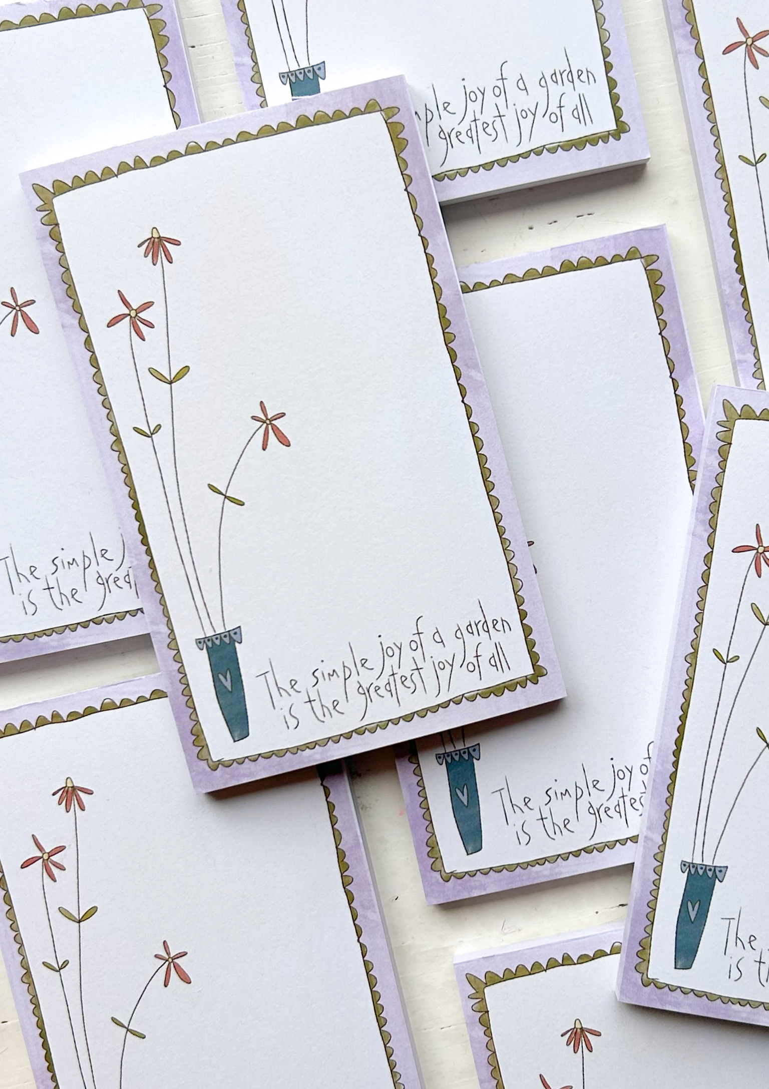 anni-downs-stationery-daisy-bloc-notes-marguerite-50-pages image 2