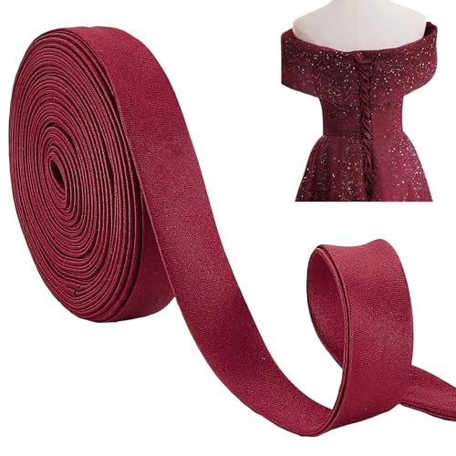 ahandmaker-lacet-robe-mari-e-rouge-coton-3-5-m image 8