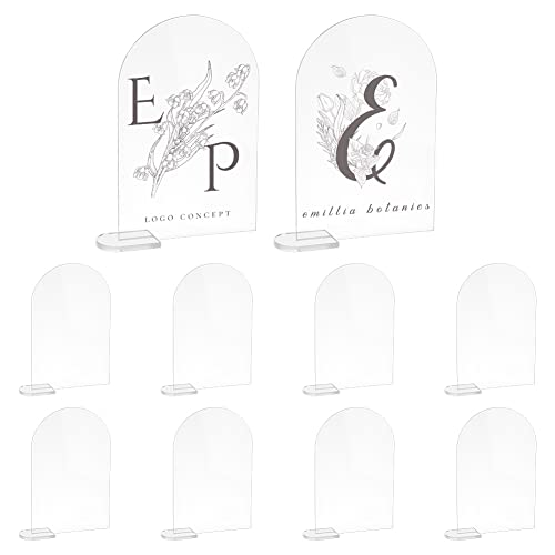 ahandmaker-wedding-supplies-marque-places-arche-acrylique-x10 image 7