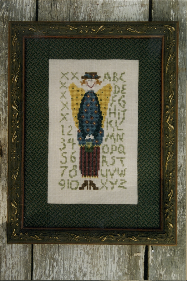 anni-downs-cross-stitch-alphabet-angel-grille-ange-alphabet image 2