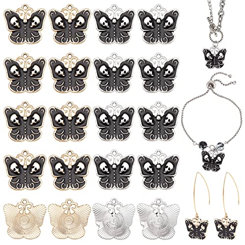 ahandmaker-papillon-cr-ne-pendentif-mail-vintage-lot-20 image 8