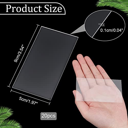 ahandmaker-wedding-supplies-cartes-de-place-acrylique-transparent-lot-20 image 8