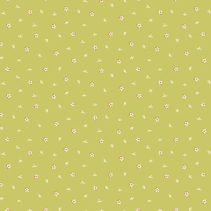anni-downs-simply-be-3321-66-seedling-tissu-patchwork-vert image 1