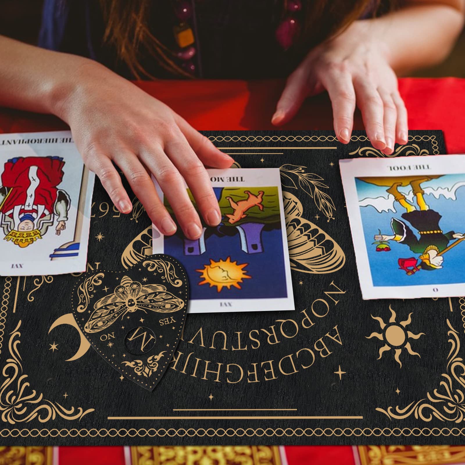 ahandmaker-home-decorate-planche-ouija-bois-mite image 5