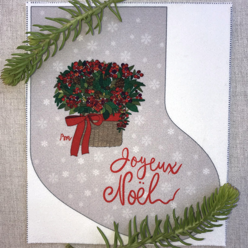 atelier-des-abcdaires-d-co-no-l-botte-beige-joyeux-no-l-velours image 2