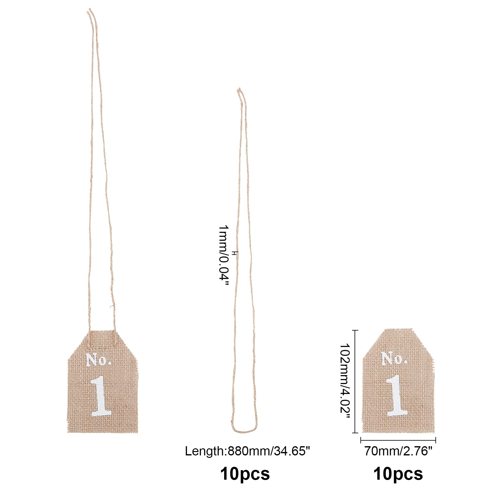 ahandmaker-wedding-supplies-num-ros-table-jute-1-10-10-pi-ces image 2