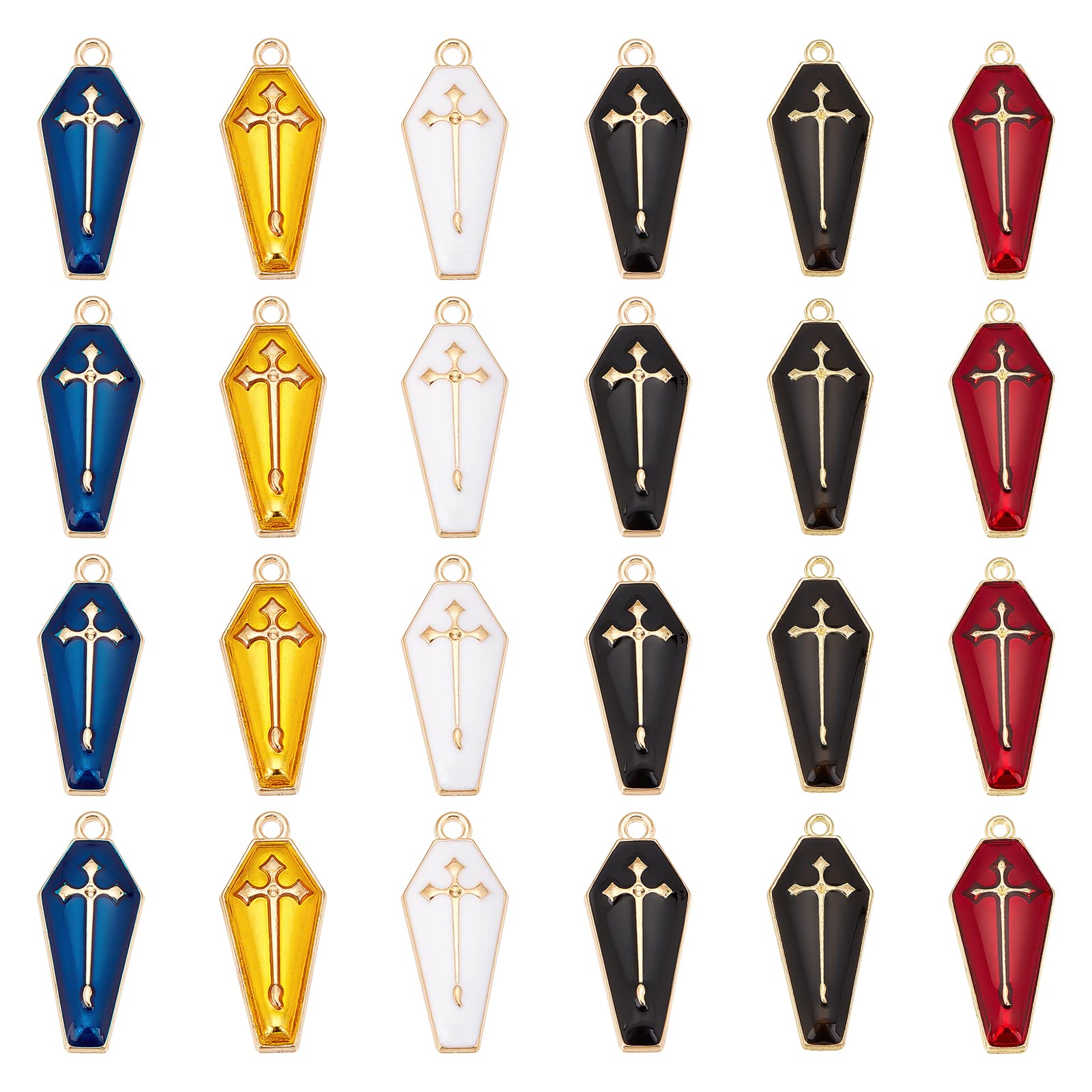 ahandmaker-croix-cercueil-pendentif-mail-halloween-lot-48 image 1