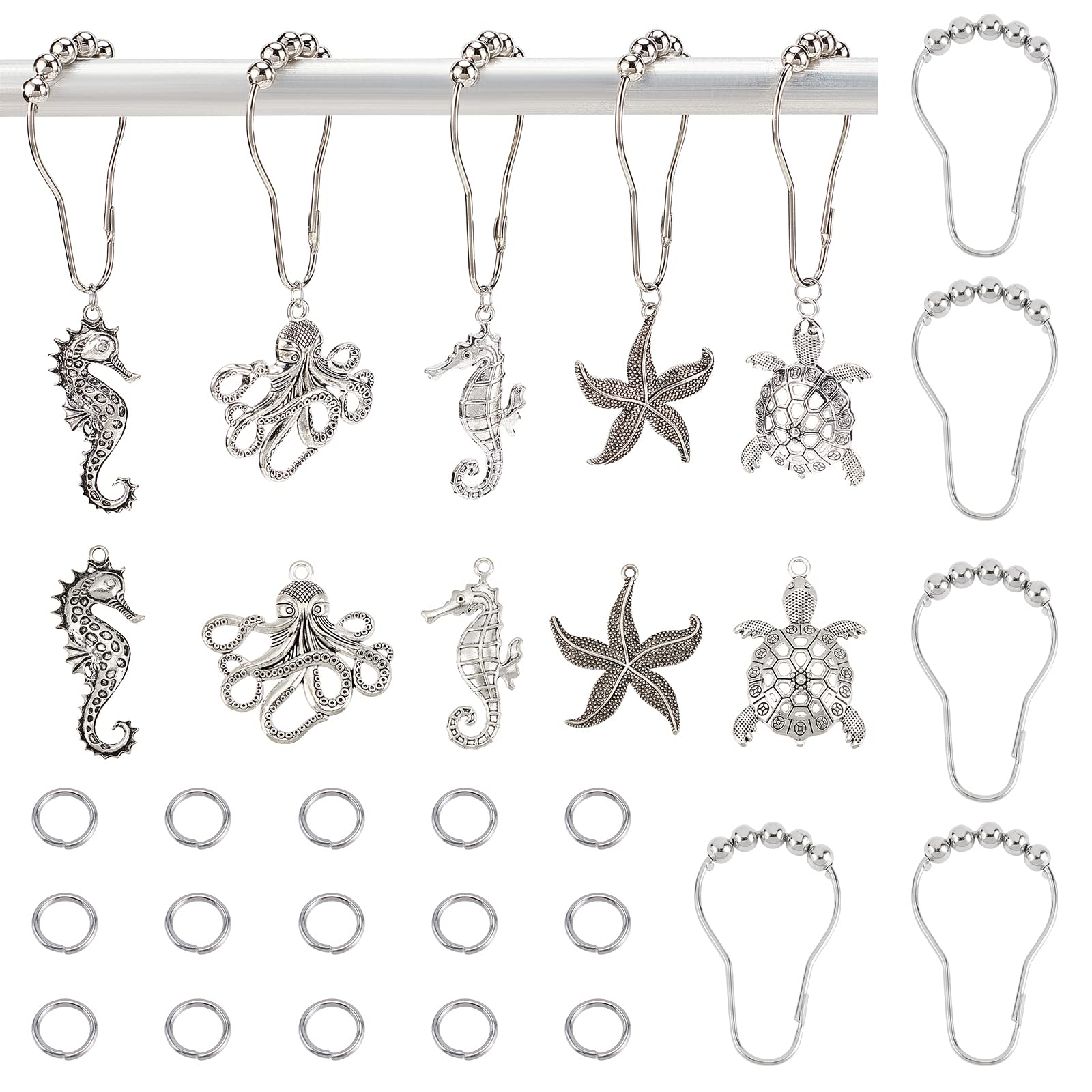 ahandmaker-crochets-rideau-douche-m-tal-oc-an-lot-10 image 1