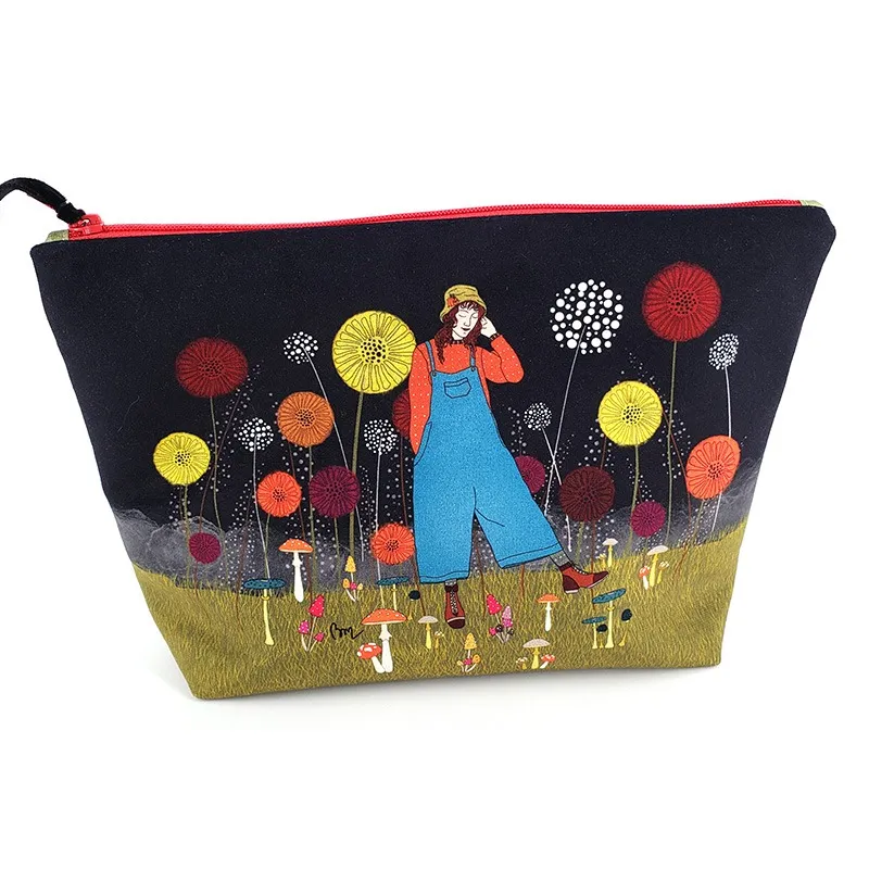 atelier-des-abcdaires-kit-grande-pochette-jour-d-automne-anthracite image 1
