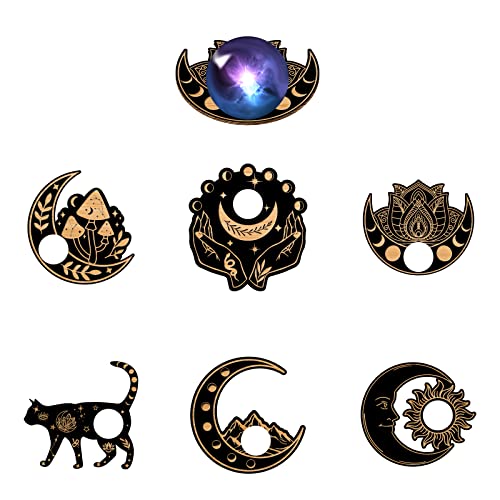 ahandmaker-home-decorate-support-boule-cristal-chat-lunaire-lot-6 image 8
