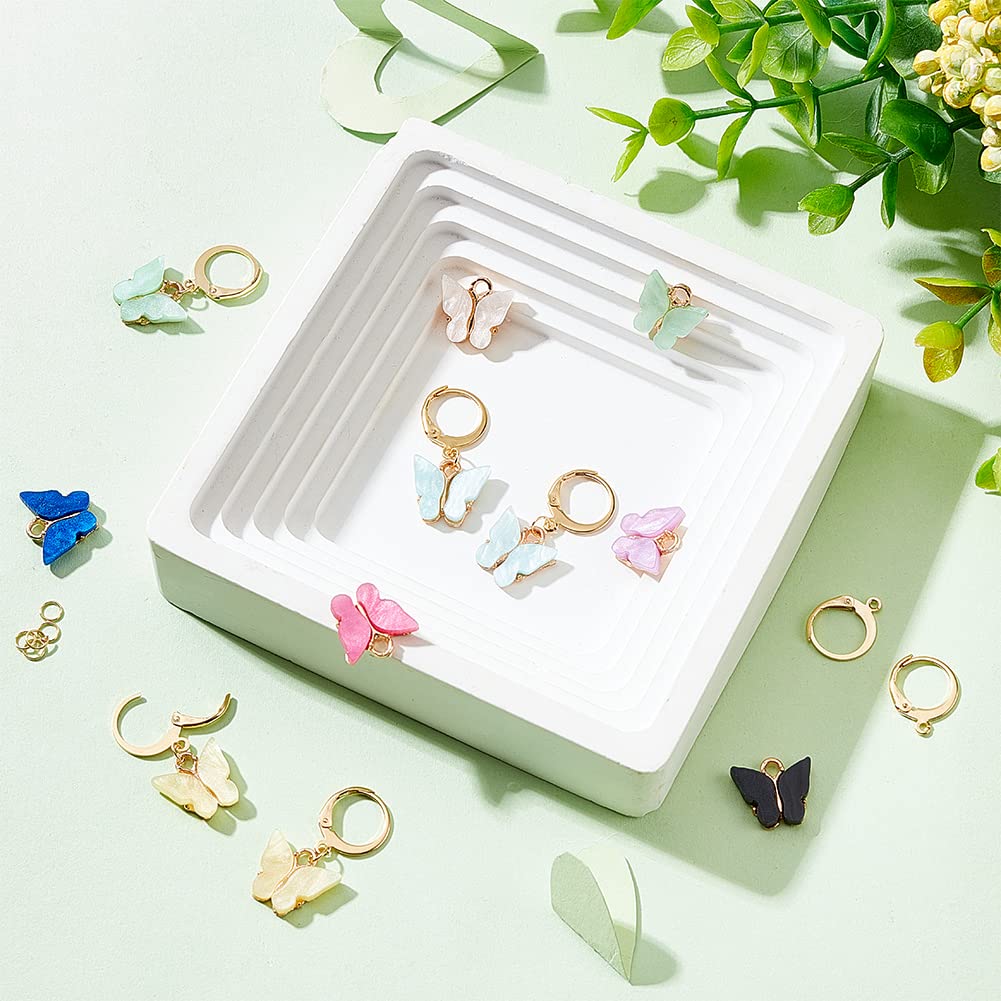 ahandmaker-jewelry-findings-kit-boucles-d-oreilles-papillon-10-paires image 4