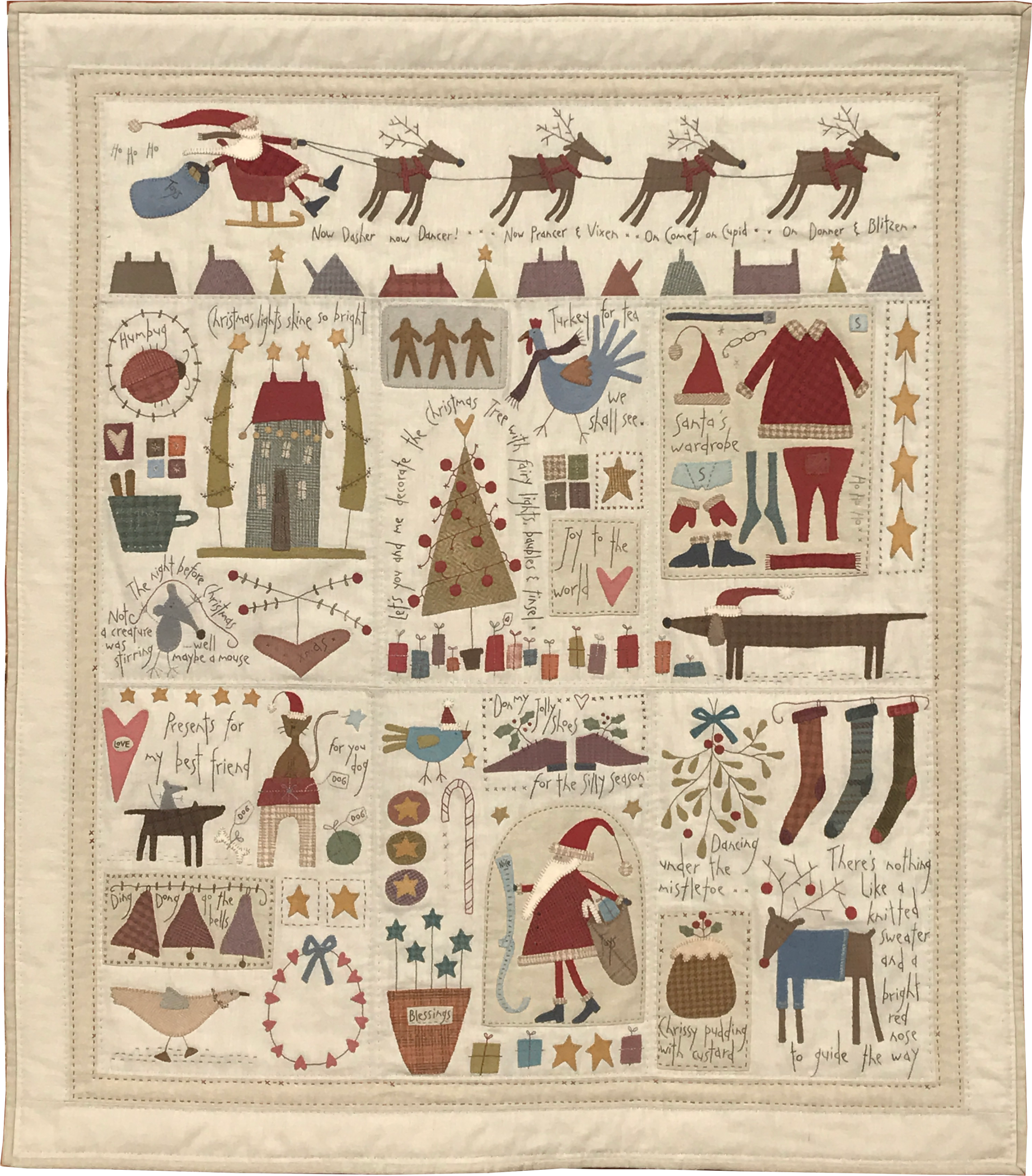 anni-downs-quilts-the-santa-the-tree-patron-quilt-no-l image 2