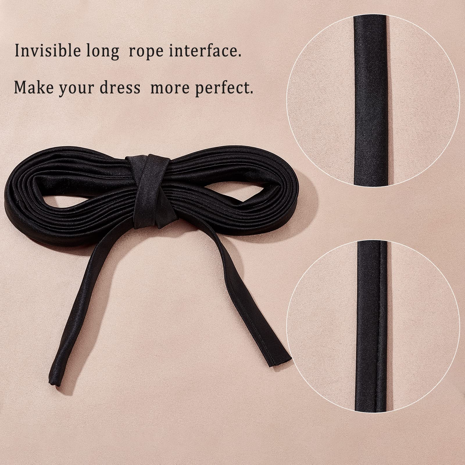 ahandmaker-wedding-supplies-lacet-robe-mari-e-noir-3-5-m image 4