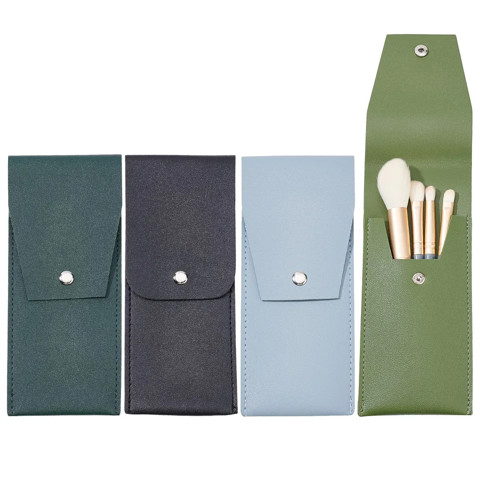 ahandmaker-household-trousse-pinceaux-maquillage-pu-4-sacs image 1