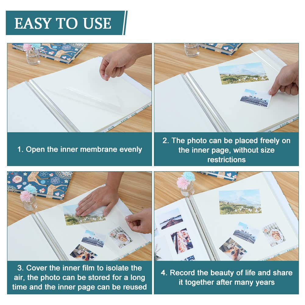 ahandmaker-pages-album-photo-adh-sives-12x10-pouces-10-feuilles image 3