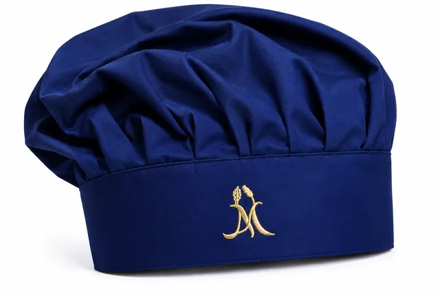 atelier-mandala-toque-de-chef-bleu-marine-brod-e image 1