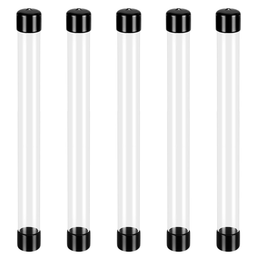 ahandmaker-lot-5-tubes-plastique-transparent-20-3cm-bouchons image 7