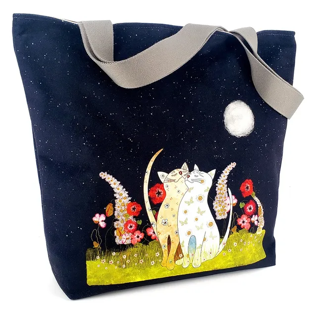 atelier-des-abcdaires-kit-grand-sac-zipp-chats-noir-coudre image 1