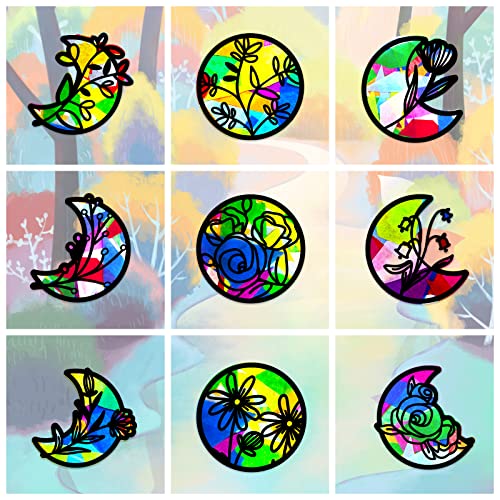 ahandmaker-self-adhesive-stickers-18-attrape-soleil-lune-fleur image 8