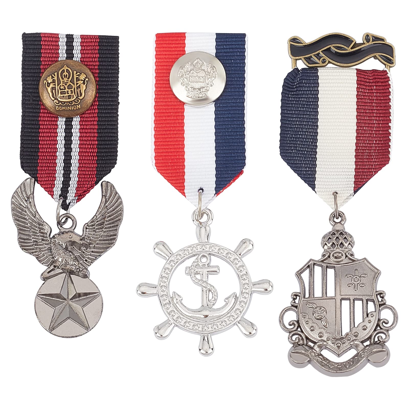 ahandmaker-costume-m-daille-militaire-h-ros-lot-3-bronze image 1