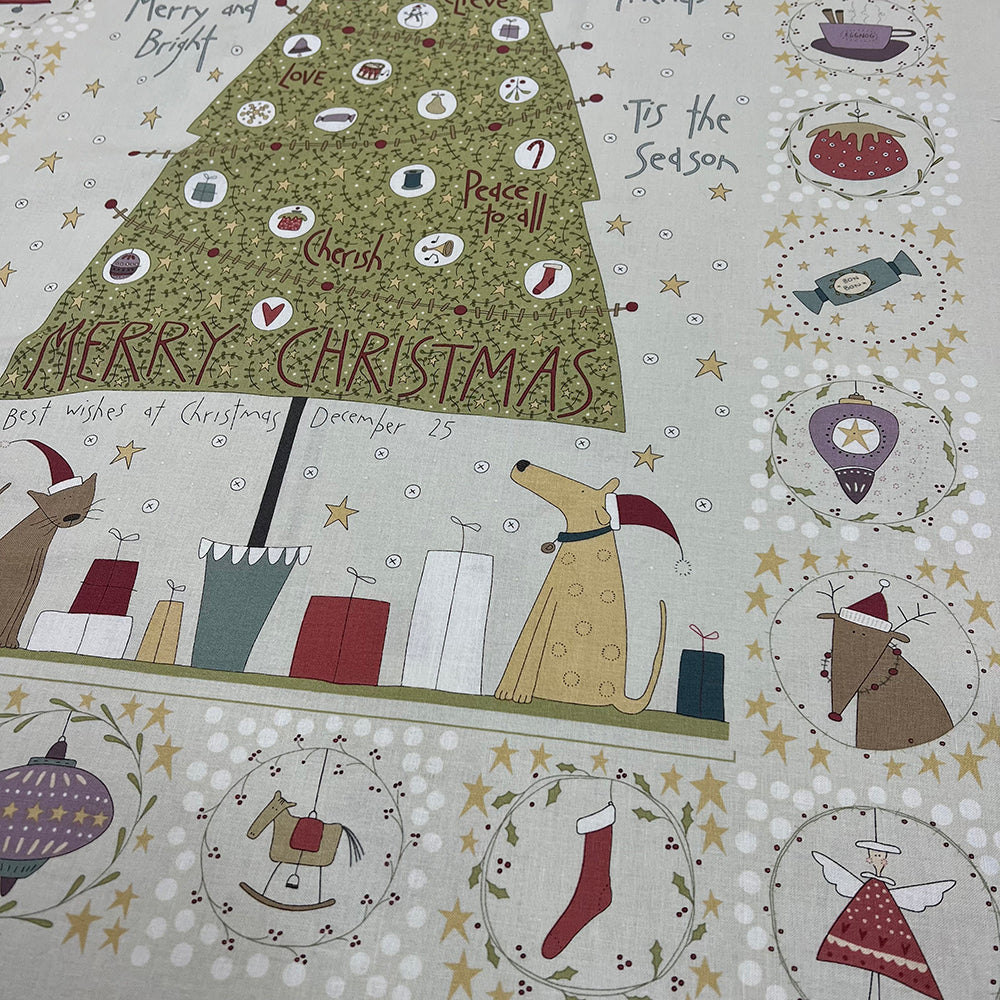 anni-downs-o-christmas-tree-panneau-tissu-no-l-2823p-33 image 1