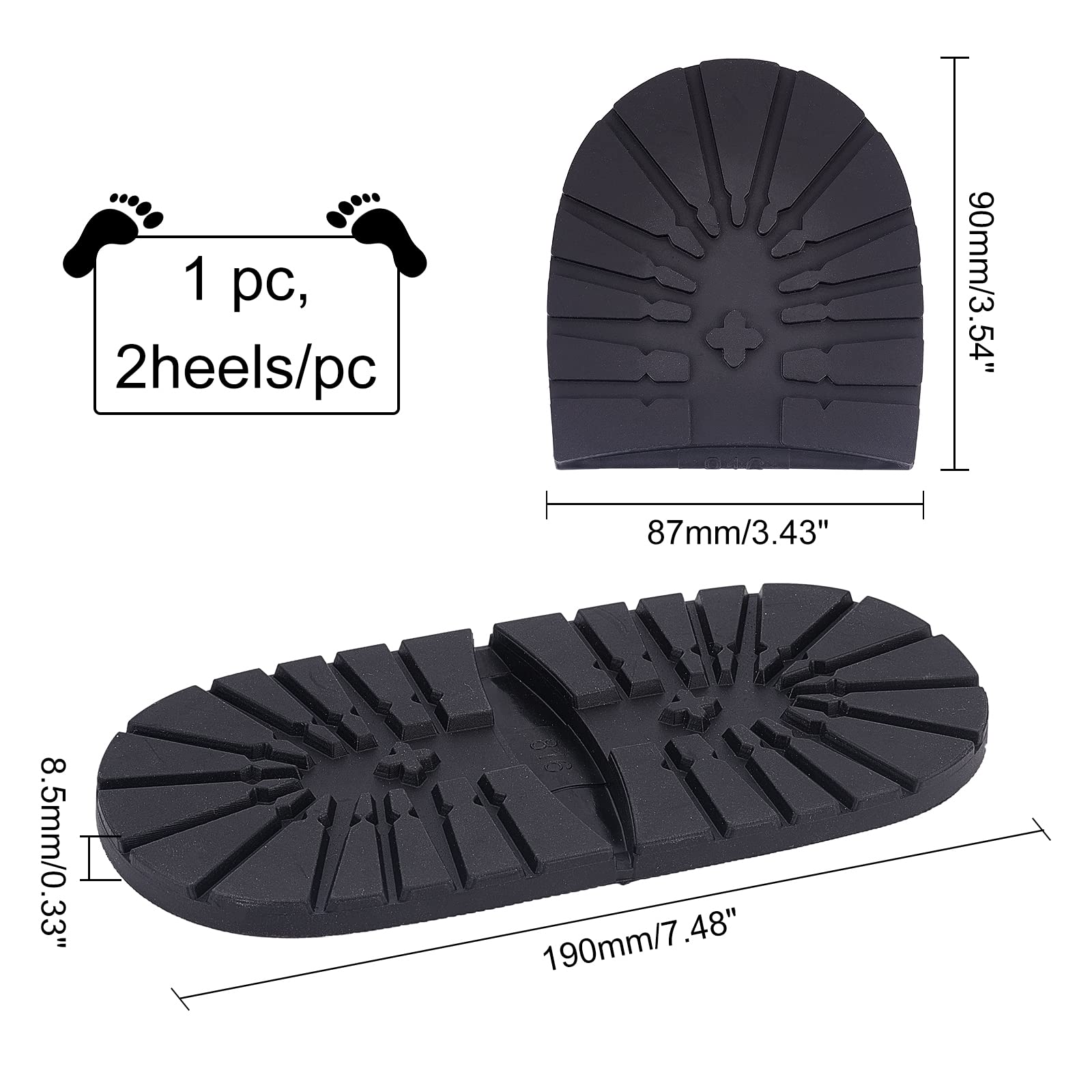 ahandmaker-shoe-accessories-semelle-caoutchouc-grande-taille image 2
