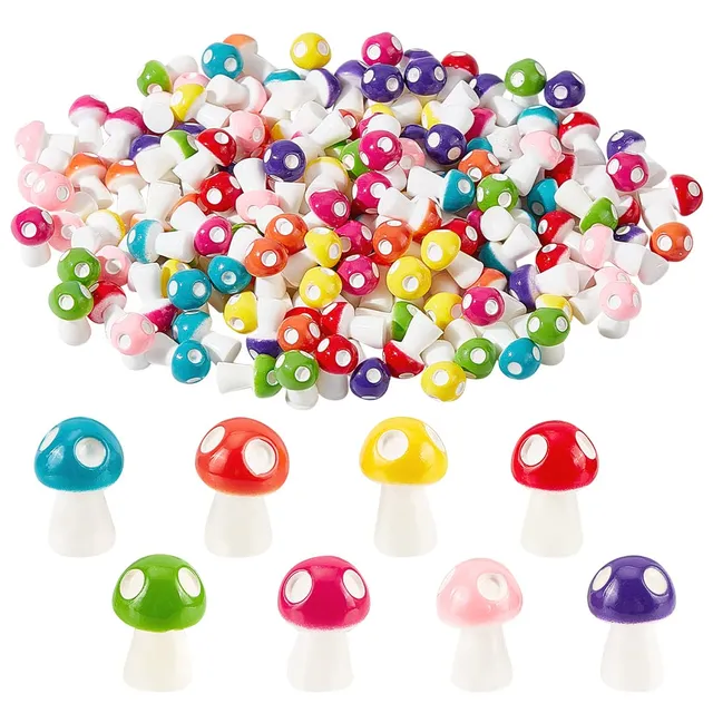 ahandmaker-miniature-house-champignons-miniatures-r-sine-160-pcs-color-s image 1