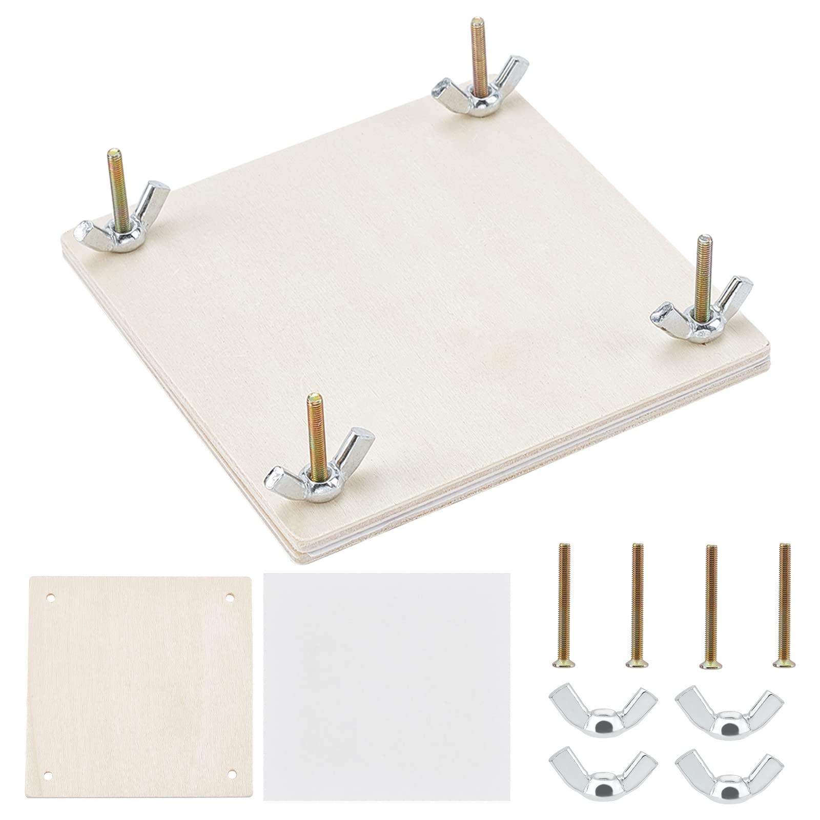 ahandmaker-unfinished-wood-presse-fleurs-10-2-cm-kit image 1