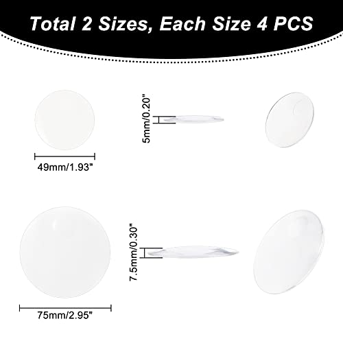 ahandmaker-double-lentille-convexe-loupe-verre-8-pcs-49-75-mm image 8