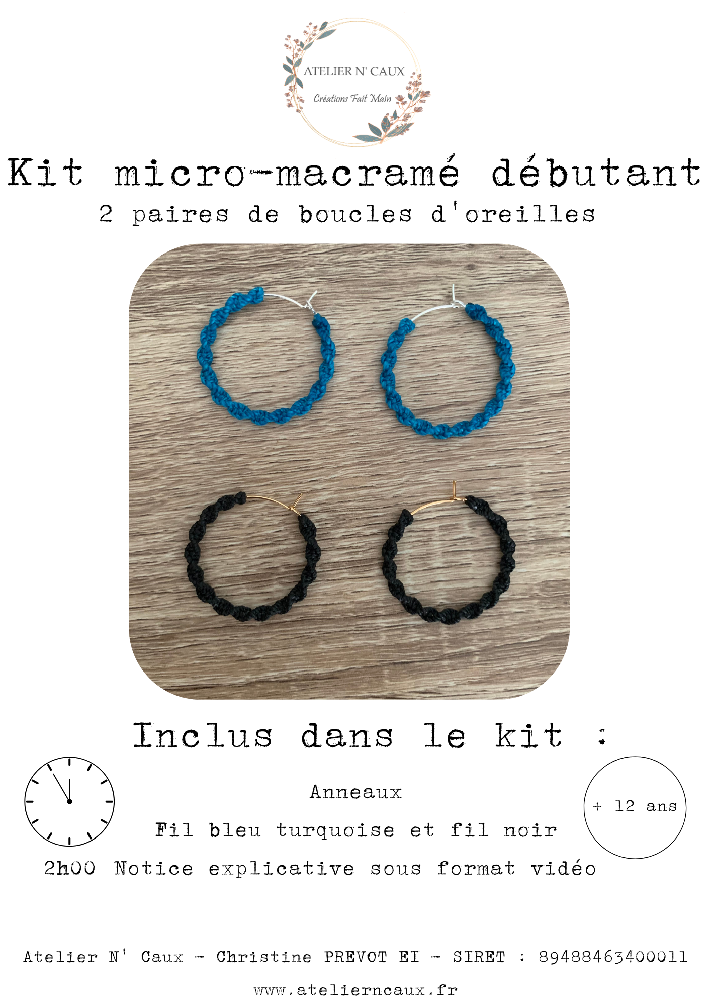 atelier-n-caux-kits-kit-micro-macram-boucles-d-oreilles-d-butant-2-paires image 1