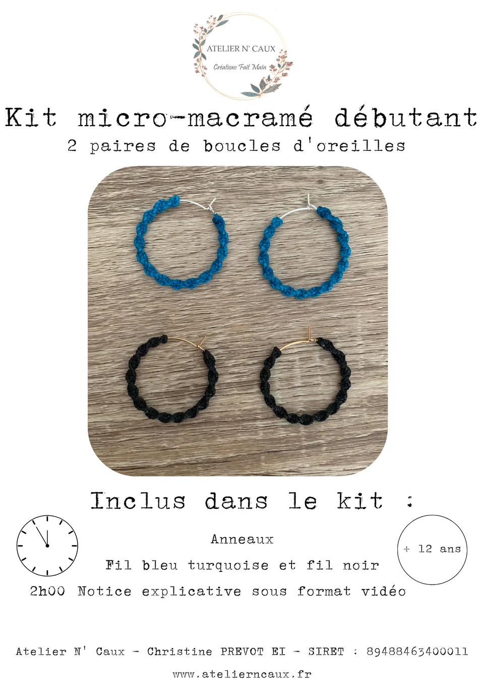 atelier-n-caux-kits-kit-micro-macram-boucles-d-oreilles-d-butant-2-paires image 1