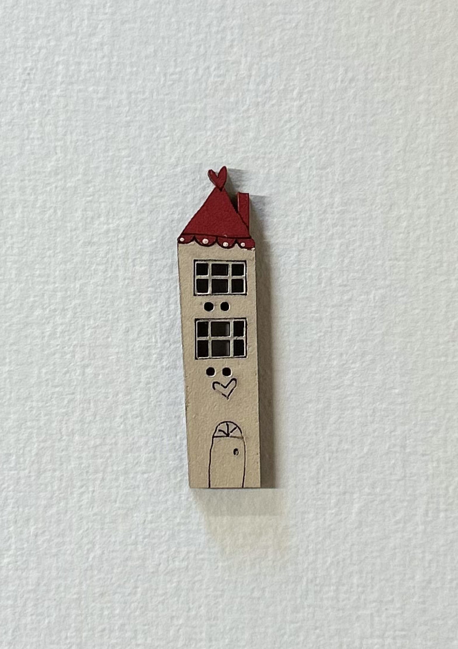 anni-downs-giftware-city-house-bouton-bois-bleu-peint-main image 4