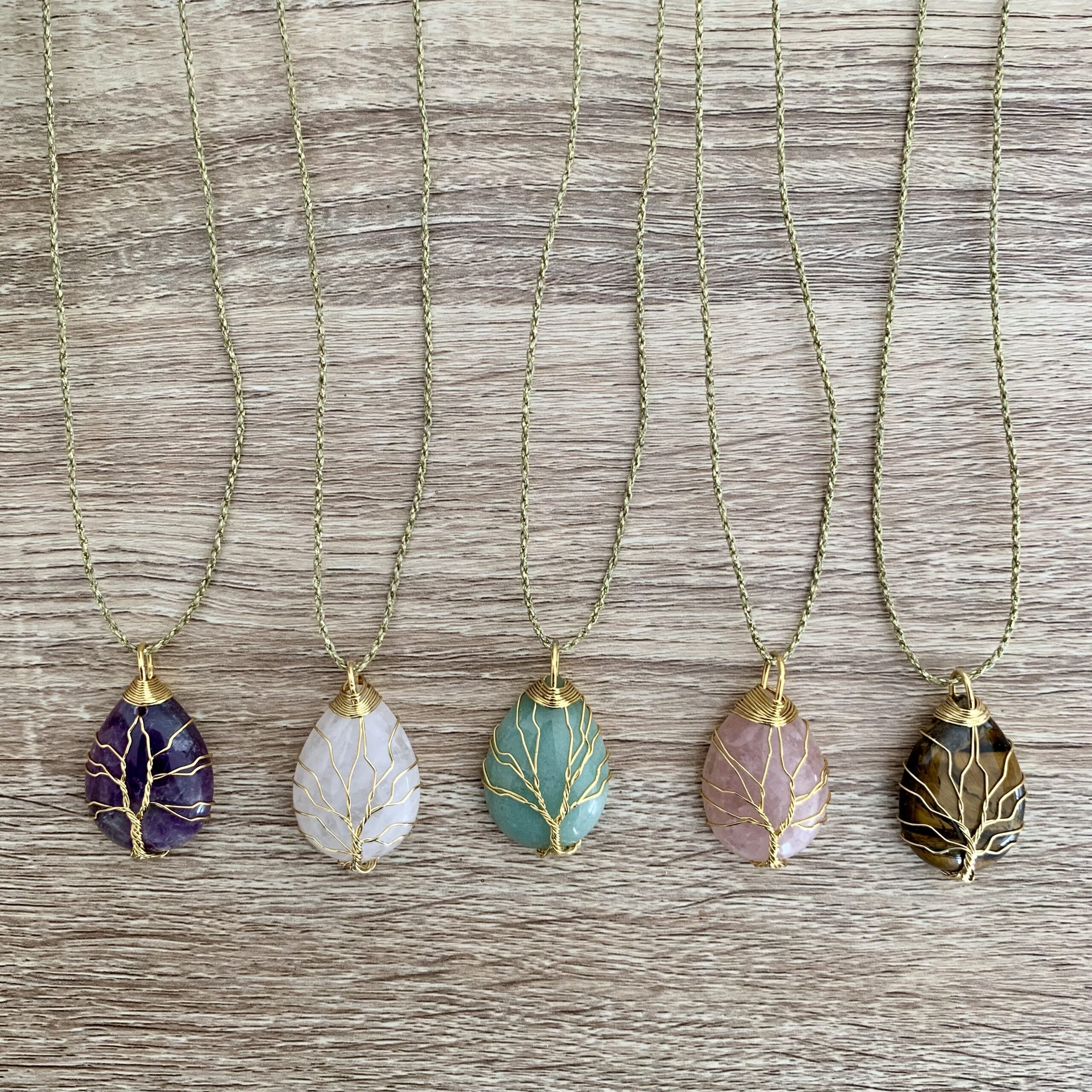 atelier-n-caux-bijoux-collier-micro-macram-pierre-naturelle-goutte-ajustable image 1
