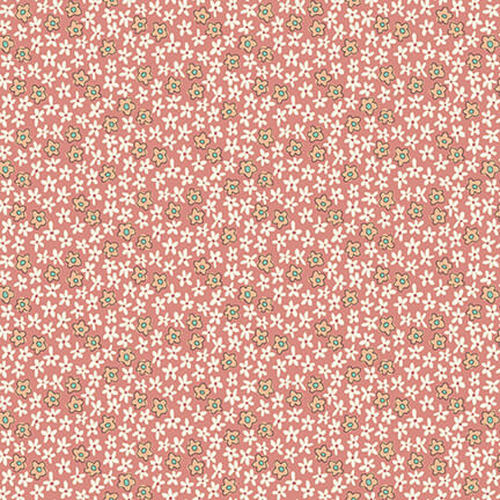 anni-downs-tealicious-q2414-22-rose-tissu-rose-mini-daisies image 1