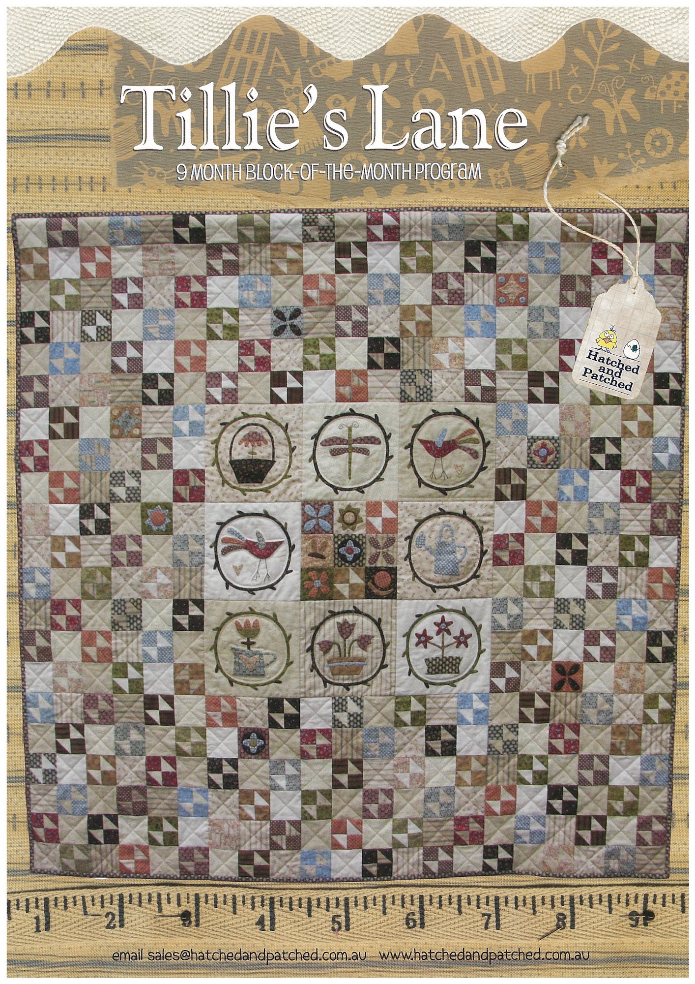 anni-downs-tillie-s-lane-patron-quilt-patchwork image 2