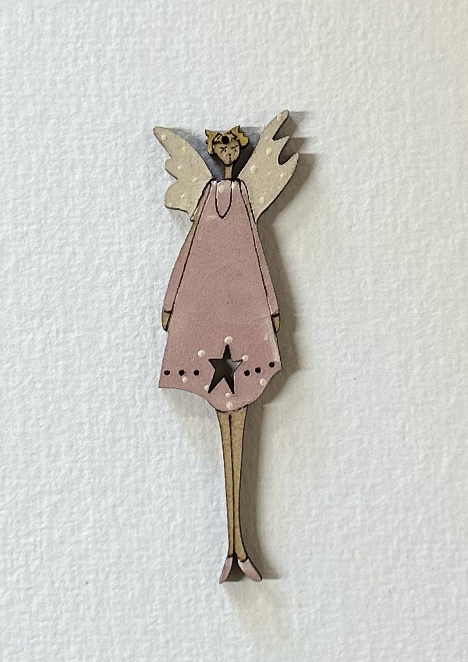 anni-downs-giftware-bouton-bois-star-angel-bleu-l-unit image 3