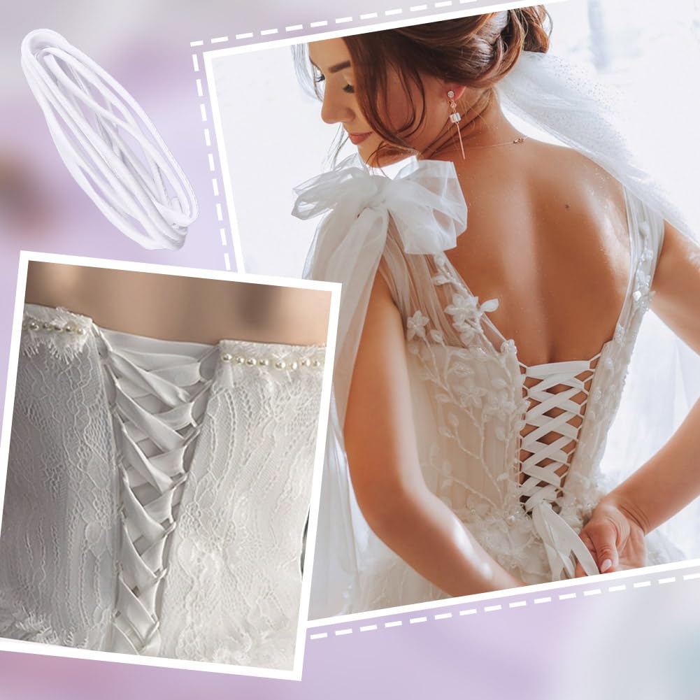 ahandmaker-wedding-lacet-robe-mari-e-blanc-cordon-2-m image 6