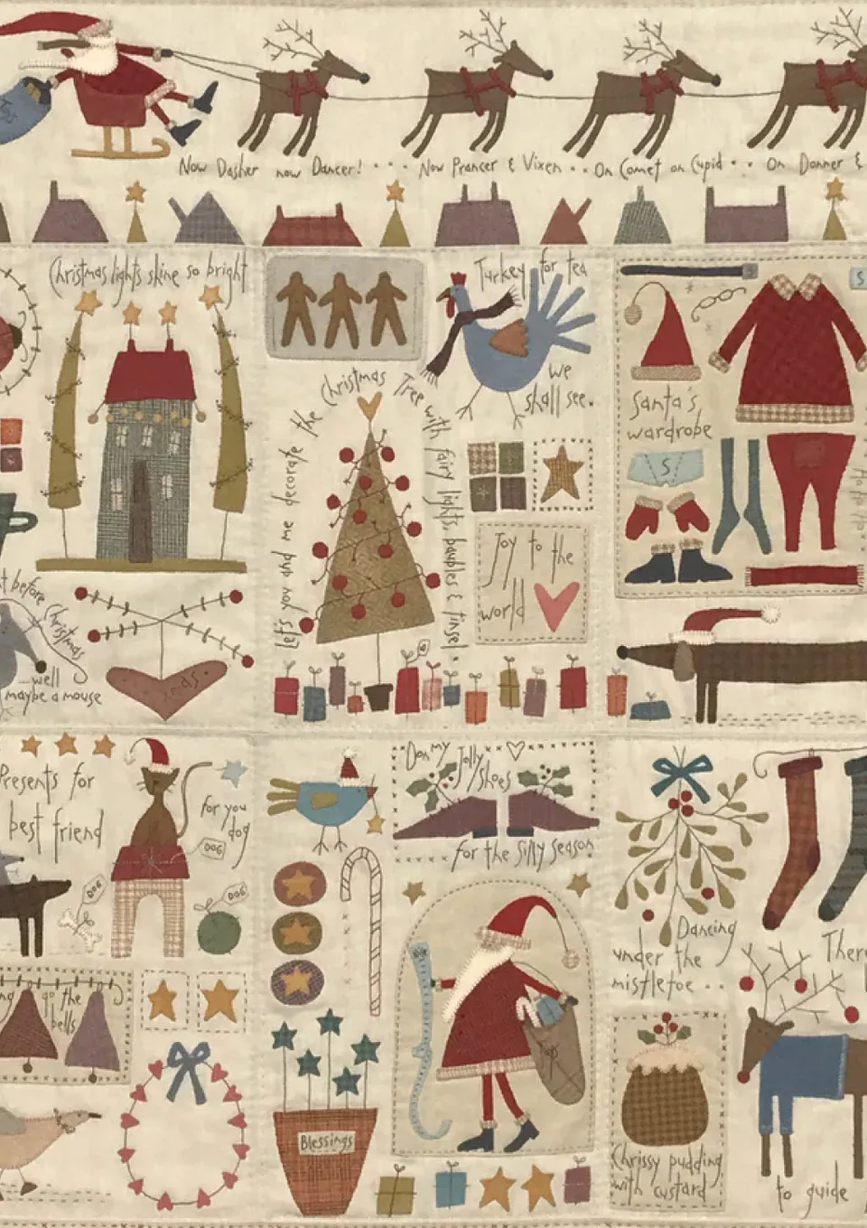 anni-downs-quilts-the-santa-the-tree-patron-quilt-no-l image 1