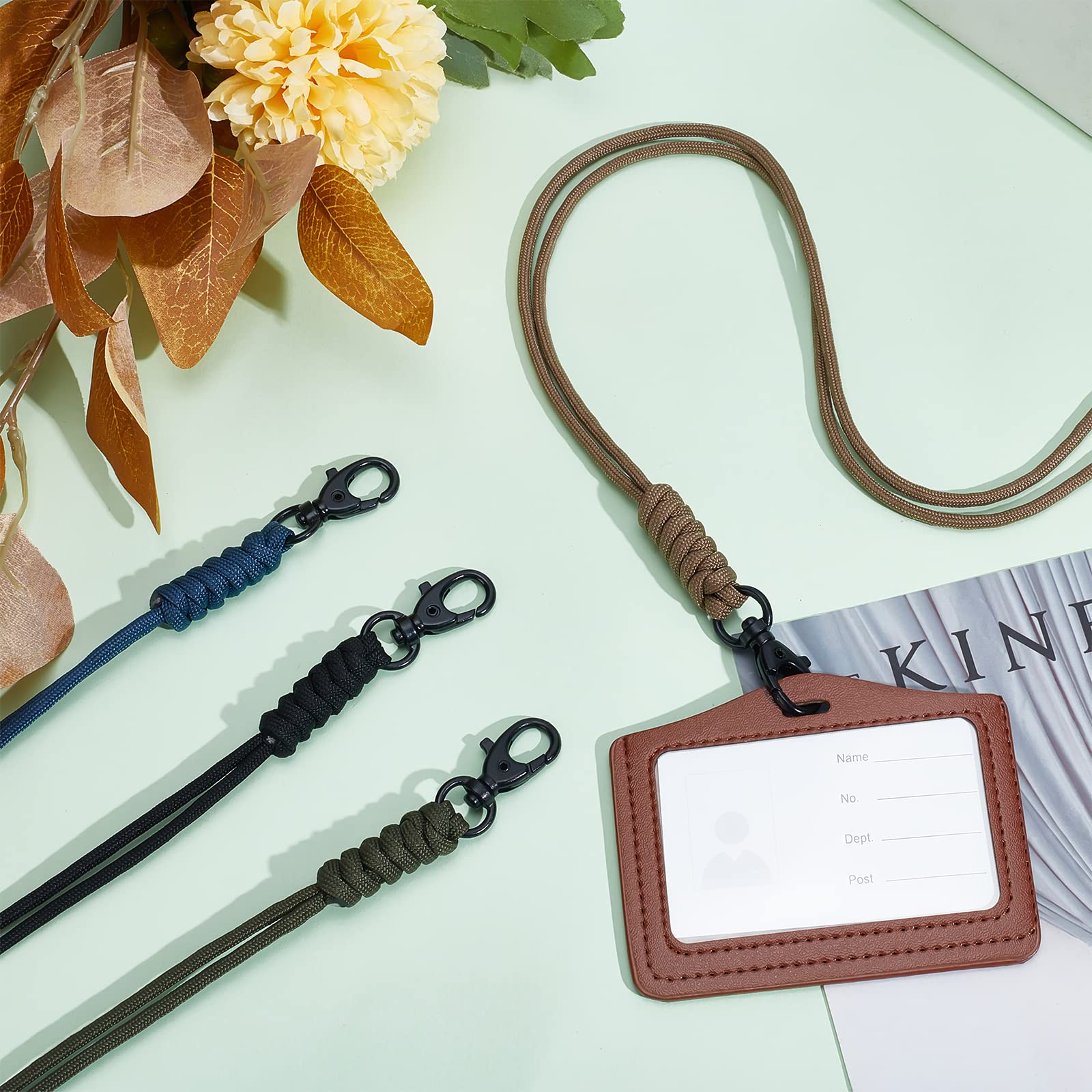 ahandmaker-keychain-4-lani-res-paracorde-porte-cl-s-tiss-robuste image 5