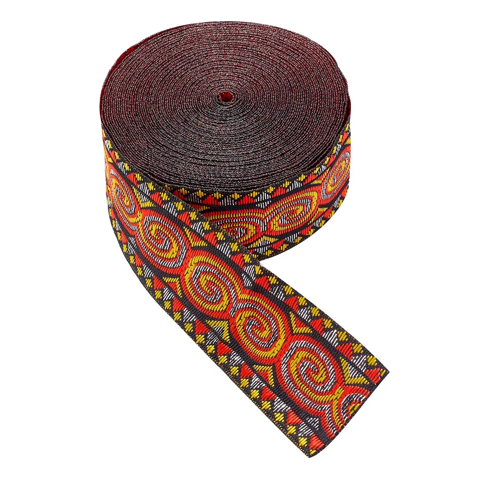 ahandmaker-ruban-brod-jacquard-vintage-7-6-yards image 1