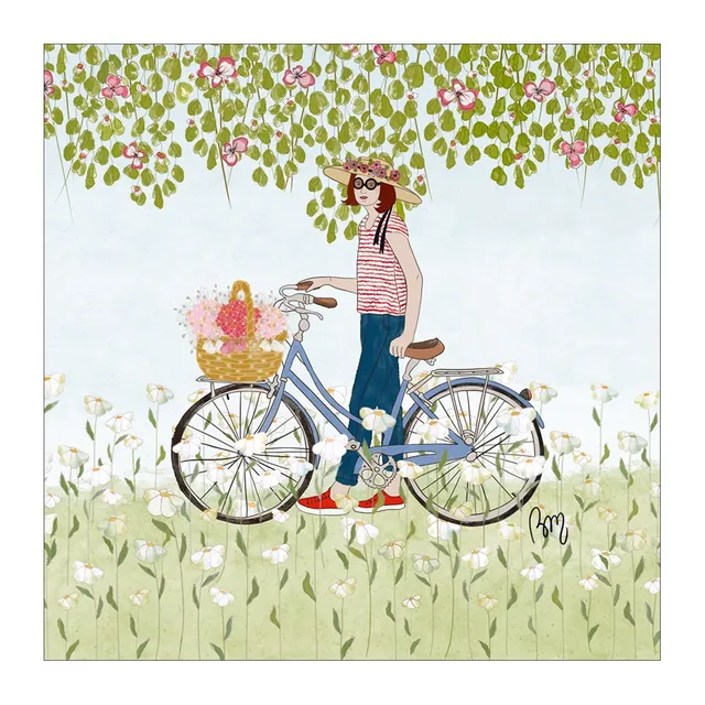 atelier-des-abcdaires-vignette-velours-minky-bicyclette-arbres image 1